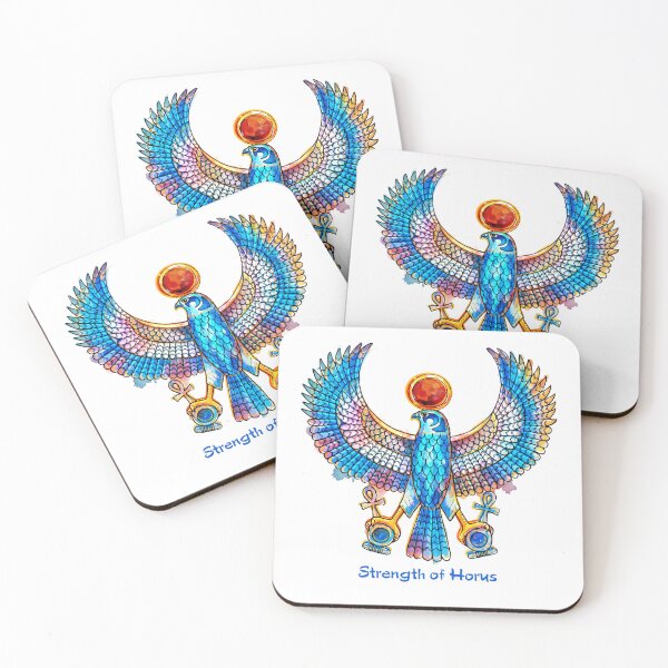 Item preview, Horus Ascension – Sacred Egyptian Falcon designed and sold by GulfSignature.