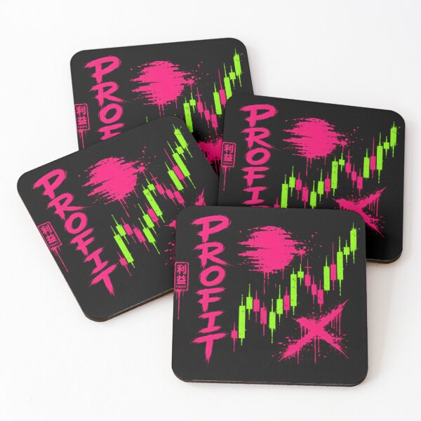 Item preview, PROFIT Japanese Cyberpunk Trading Neon Graffiti Design designed and sold by PatysArt.
