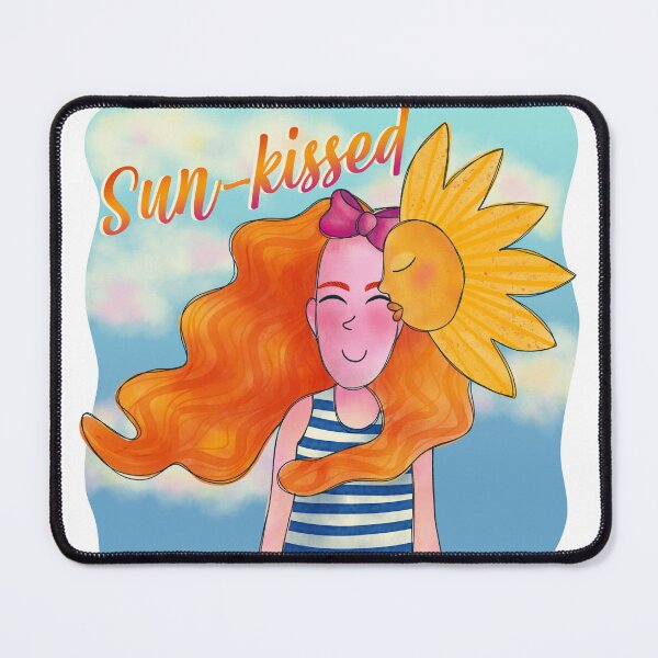 Item preview, Sun-Kissed Summer Girl Illustration designed and sold by Lisa Rosa.