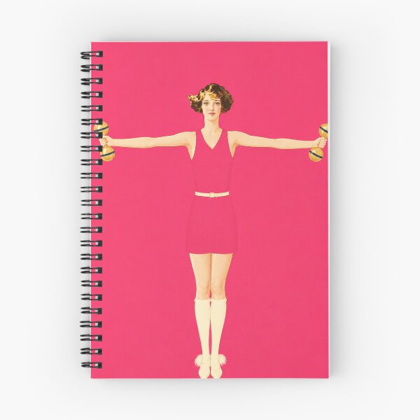 Item preview, Art Deco Fitness Poster Woman Illustration for Vintage Aesthetic Lovers designed and sold by RickE.