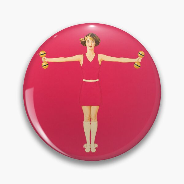Item preview, Art Deco Fitness Poster Woman Illustration for Vintage Aesthetic Lovers designed and sold by RickE.