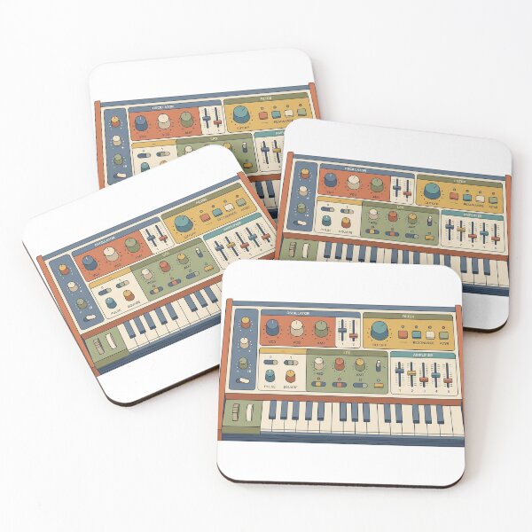 Item preview, Vintage Analog Synthesizer Music Producer designed and sold by Fresnel Boy.
