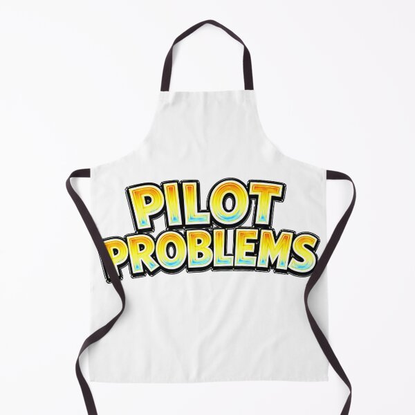 Item preview, PILOT PROBLEMS – hand drawn childlike typography designed and sold by Mac Sketches.