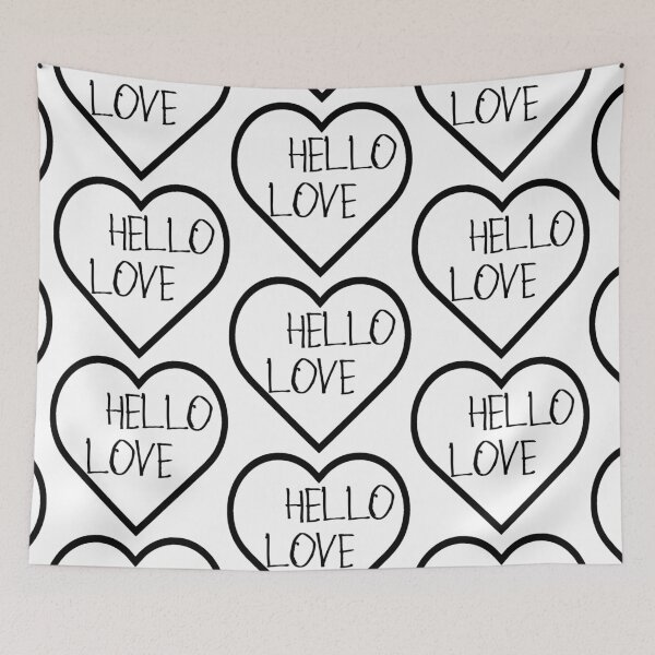 Item preview, Hello Love designed and sold by kinpirks.