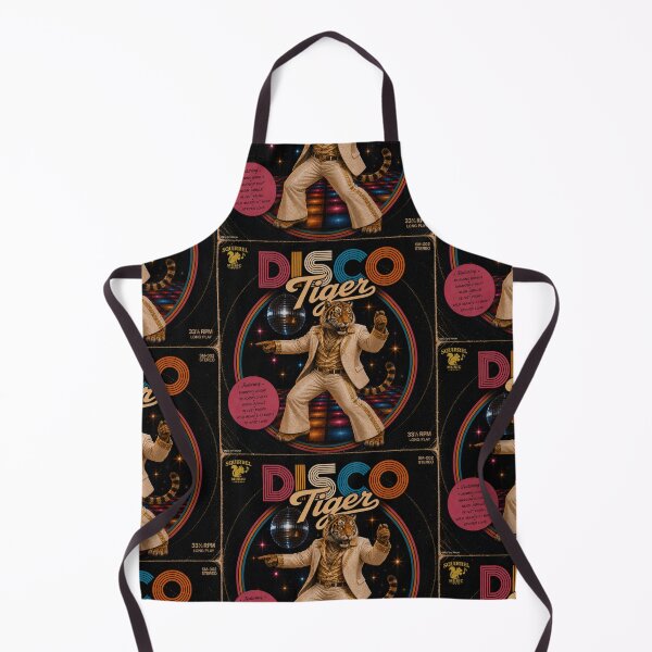 Item preview, Vintage Disco Tiger Album Cover designed and sold by MissTerryWoman.