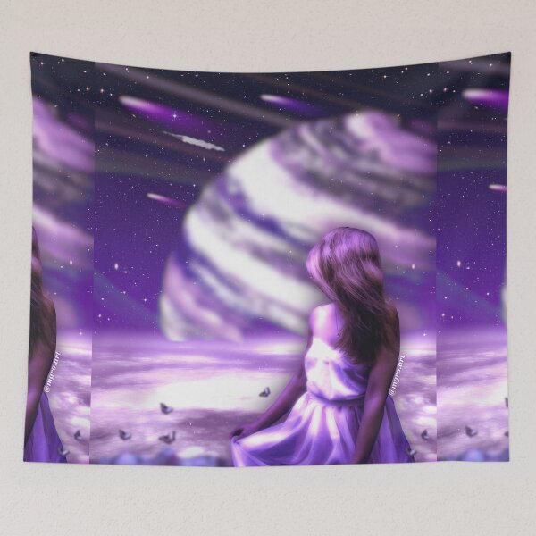 Item preview, Far from home. Purple designed and sold by mgro-art.