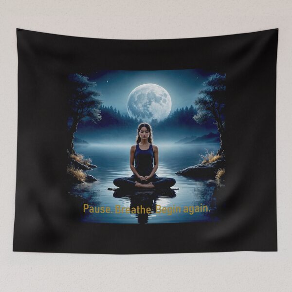 Item preview, Yoga Find Your Calm #8 designed and sold by Helios Be. Lavsh.