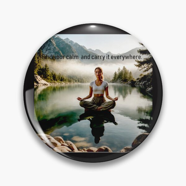 Item preview,  Yoga Find Your Calm #9 designed and sold by Helios Be. Lavsh.
