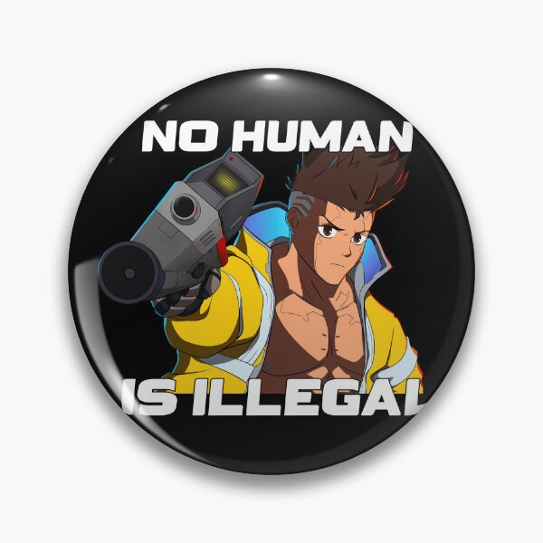 Item preview, David Martinez NO HUMAN IS ILLEGAL Graphic designed and sold by GallantKnightVT.
