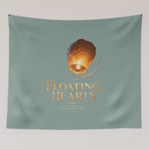 Item preview, Floating Heart: Love That Soars and Transcends" designed and sold by JagrDesigns.