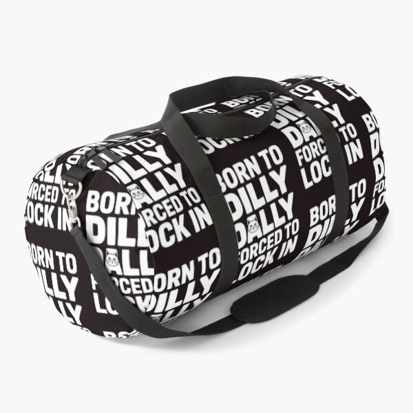 Item preview, Born to Dilly Dally Forced to Lock In – Relatable Cat Meme Brainrot Humor designed and sold by Redgiant87x.