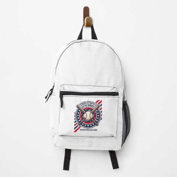 Item preview, Stars Stripes and Extra Innings Patriotic Baseball Club Vintage Design designed and sold by NeelusShop.
