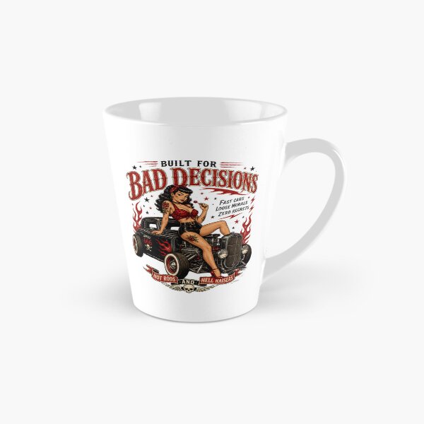 Item preview, Built For Bad Decisions – Retro Pin Up Hot Rod Rockabilly designed and sold by Region.