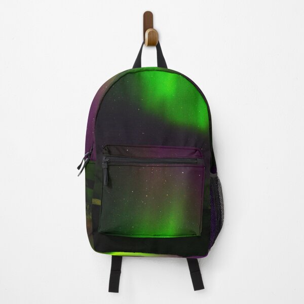 Item preview, green and purple northern lights landscape photo designed and sold by lorelei-stars.