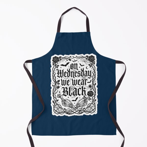 Item preview, On Wednesday We Wear Black V4 designed and sold by EvergreenPark - Tee Studio.