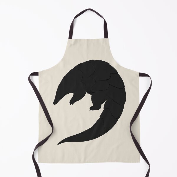 Item preview, Minimalist Dark Pangolin Silhouette designed and sold by Ombrya.
