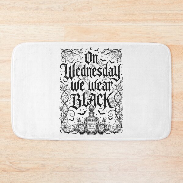 Item preview, On Wednesday We Wear Black V5 designed and sold by EvergreenPark - Tee Studio.