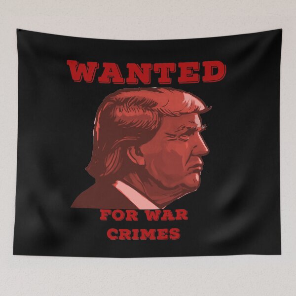 Item preview, Trump - War Criminal  designed and sold by Tom O Gotchi.