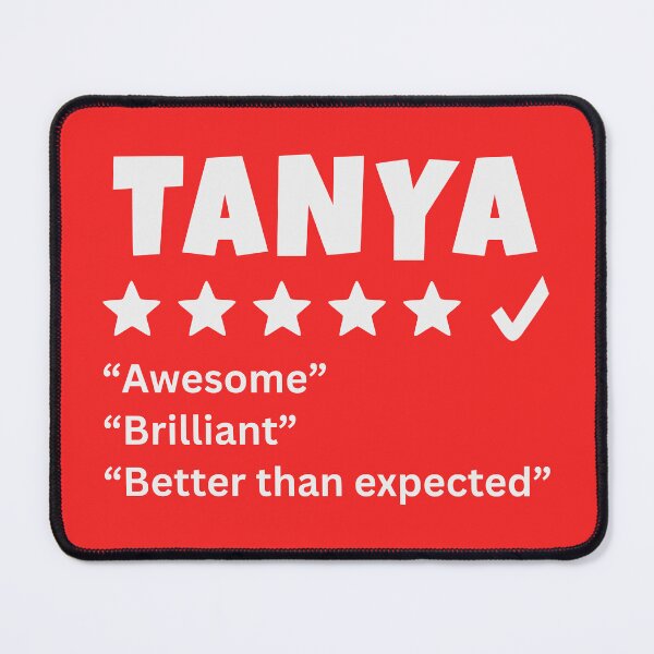 Item preview, Tanya Review designed and sold by glowdesigns.