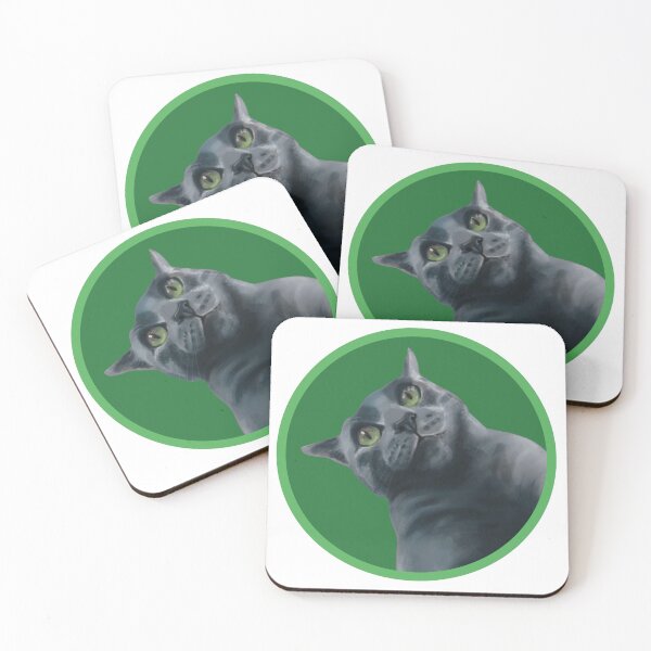 Item preview, Gray cat designed and sold by KASARO.