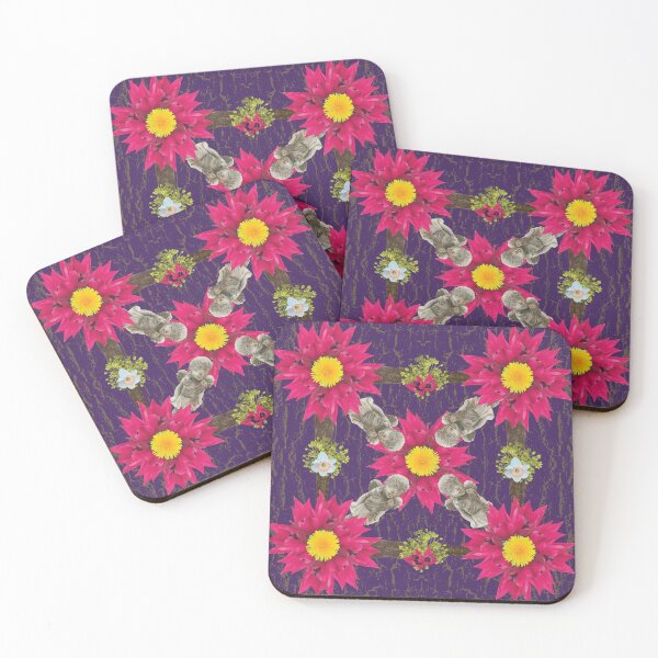 Item preview, Spring Flower & Angel Boxes on Purple designed and sold by Digitalmyth's Designs.
