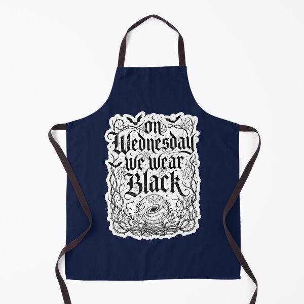 Item preview, On Wednesday We Wear Black V6 designed and sold by EvergreenPark - Tee Studio.