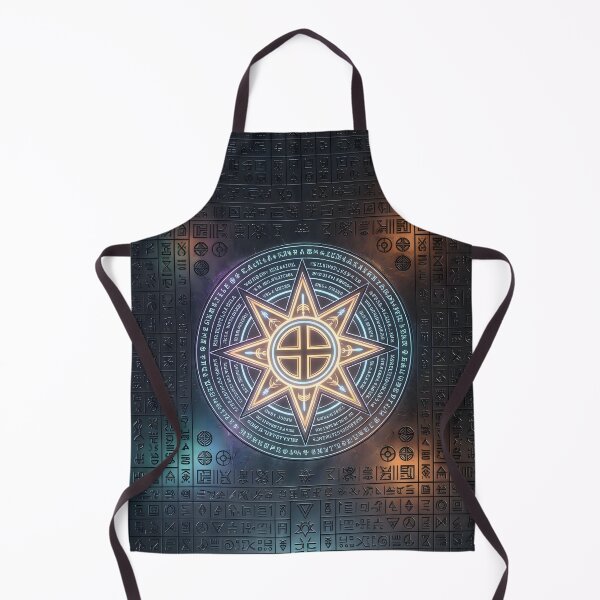 Item preview, Ancient Alien Artifact Panel with Glowing Star Symbol designed and sold by octozap.
