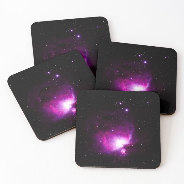 Item preview, hot pink Orion nebula space astrophotography designed and sold by lorelei-stars.