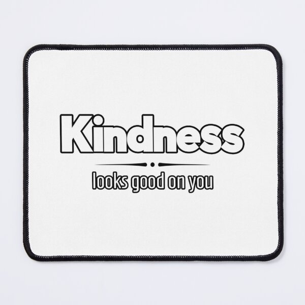 Item preview, Kindness Looks Good on You Typography Design designed and sold by PixelParinda.