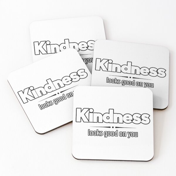 Item preview, Kindness Looks Good on You Typography Design designed and sold by PixelParinda.
