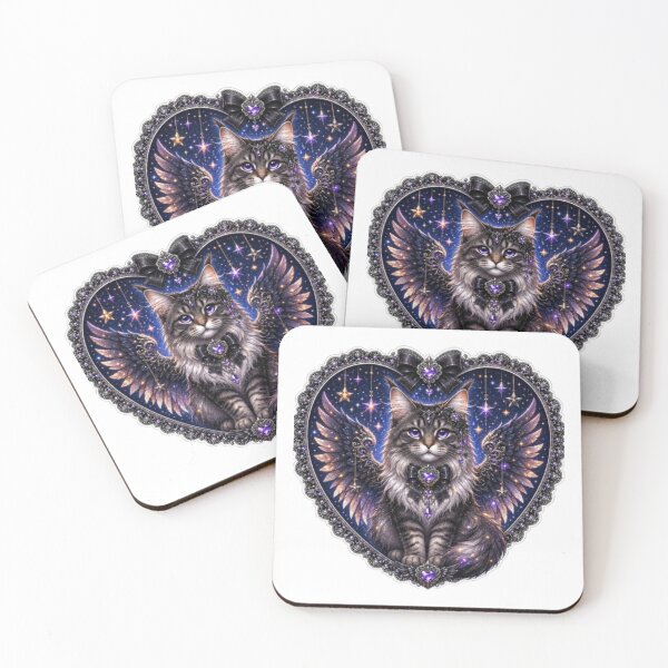Item preview, Gothic Fairy Cat  designed and sold by ByLusya.