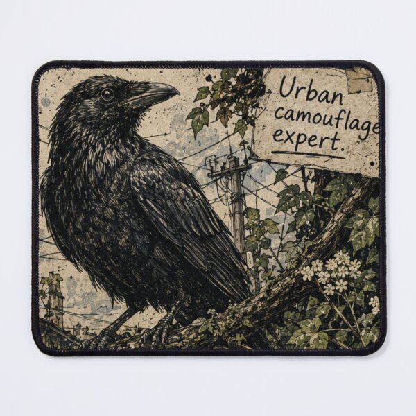 Item preview, CROW — Urban Camouflage Expert designed and sold by InnerwayStudio.