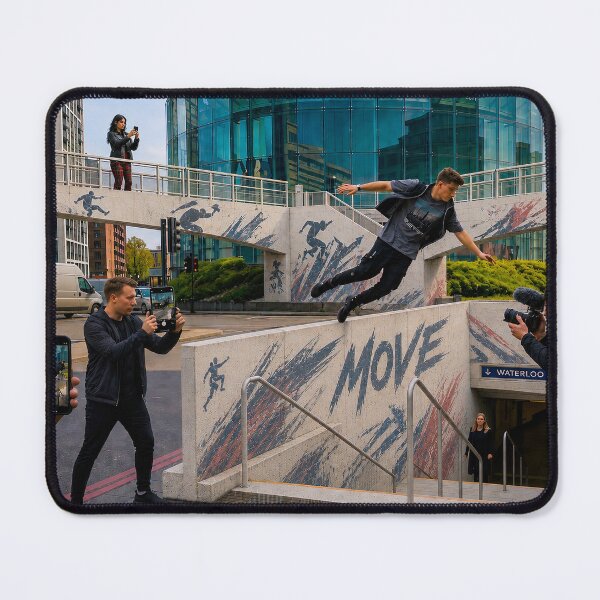 Item preview, Parkour At London's Most Famous Parkour Spot - Imax by Waterloo station designed and sold by Suge Works.