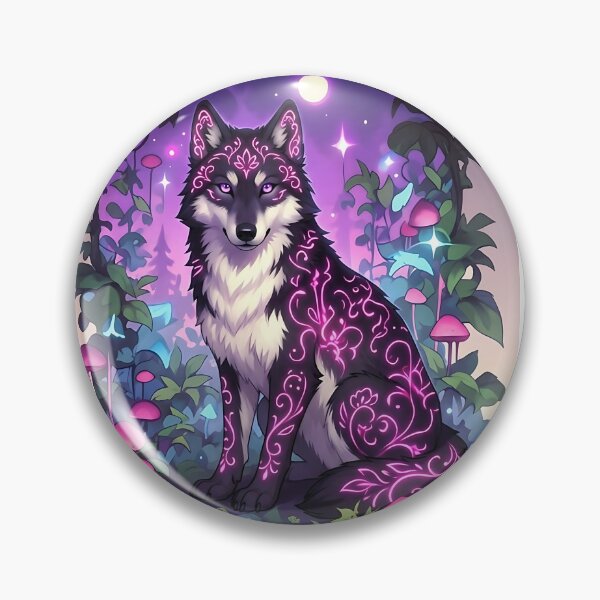 Item preview, Guardian of the Neon Grove designed and sold by MysticalPrintz.