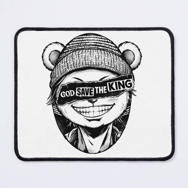 Item preview, God Save The King Bear designed and sold by TeddybearClub.