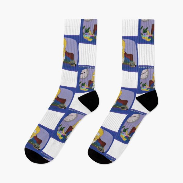 Item preview, Homer Retro VHS Cartoon TV Scene designed and sold by DohLab.