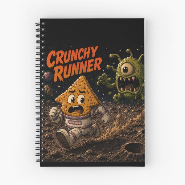 Item preview, Crunchy Runner | Alien Escape Mission | Snackwave90 Exploration Division designed and sold by Snackwave Ninety.