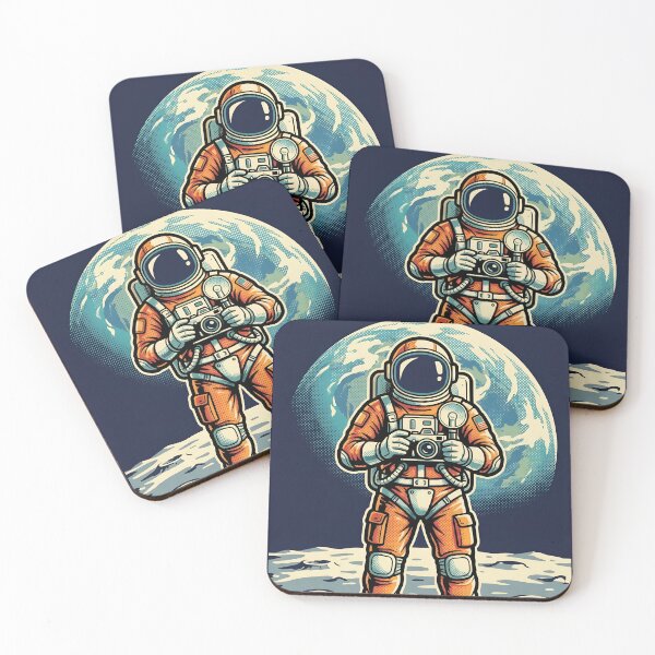 Item preview, Space Tourist Astronaut Retro Space Travel designed and sold by Void and Neon.