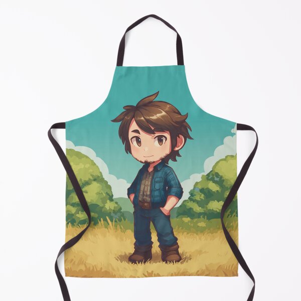 Item preview, Chibi Cozy Farmer | Cute Retro Farming‑Sim Character designed and sold by MyChibiArts.