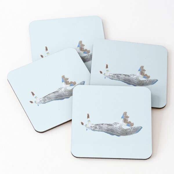 Item preview, Nudibranch - sea slug - Nembrotha lineolata - blue designed and sold by Poulpimousse.