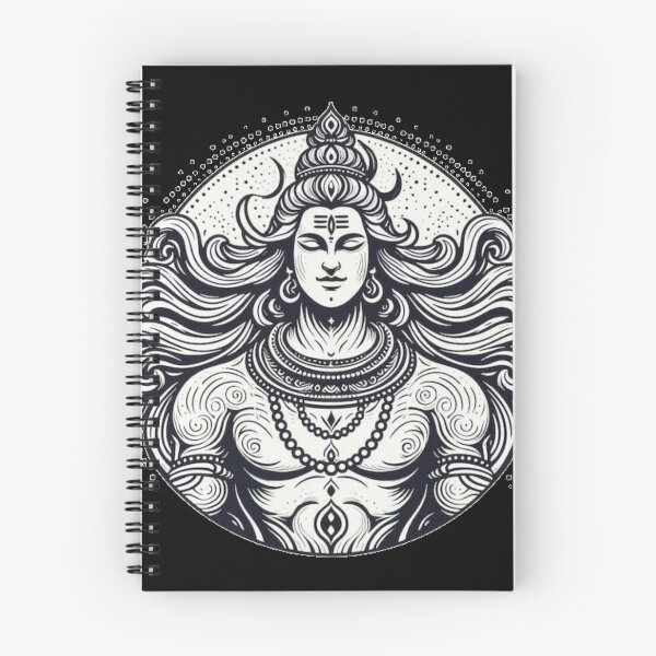 Item preview, God Shiv ji in meditation designed and sold by Manesakshi2004.