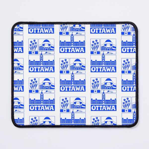 Item preview, Ottawa Blue Line City Collage designed and sold by glowfinder.