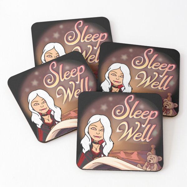 Item preview, Halloween Vampire Sleep Well designed and sold by Lee Hiller Designs.