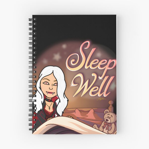 Item preview, Halloween Vampire Sleep Well designed and sold by Lee Hiller Designs.