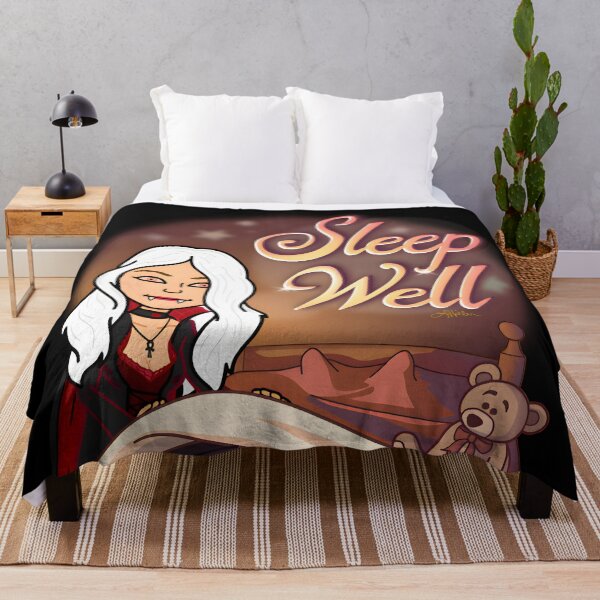 Item preview, Halloween Vampire Sleep Well designed and sold by Lee Hiller Designs.