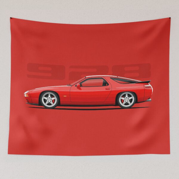 Item preview, 928 S4 Illustration Guards Red designed and sold by blackdogshop.