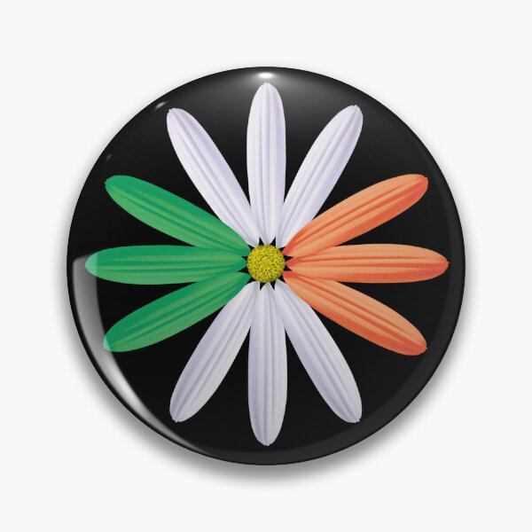 Item preview, Fantasy Flower Flag - Ireland designed and sold by debzydesign.