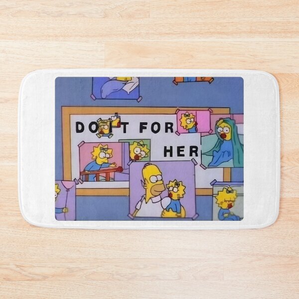 Item preview, Homer "Do It For Her" Cartoon Collage Of Maggie designed and sold by DohLab.