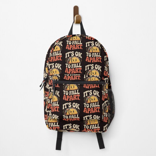 Item preview, It's Ok to Fall Apart Taco – Funny Mental Health Taco Lover Design designed and sold by Redgiant87x.
