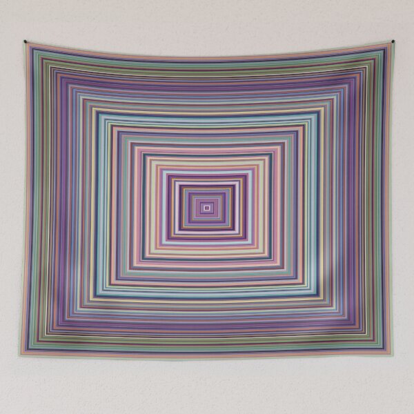Item preview, Infinite Nested Spectrum Squares designed and sold by EchoArtVibe.
